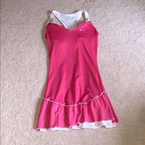 Pink NIKE tennis outfit